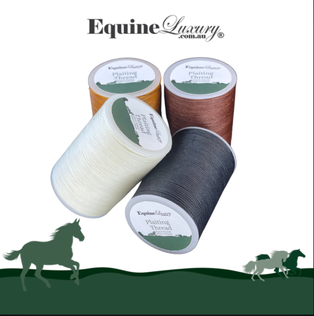 EquineLuxury Waxed & Flat Plaiting Thread
