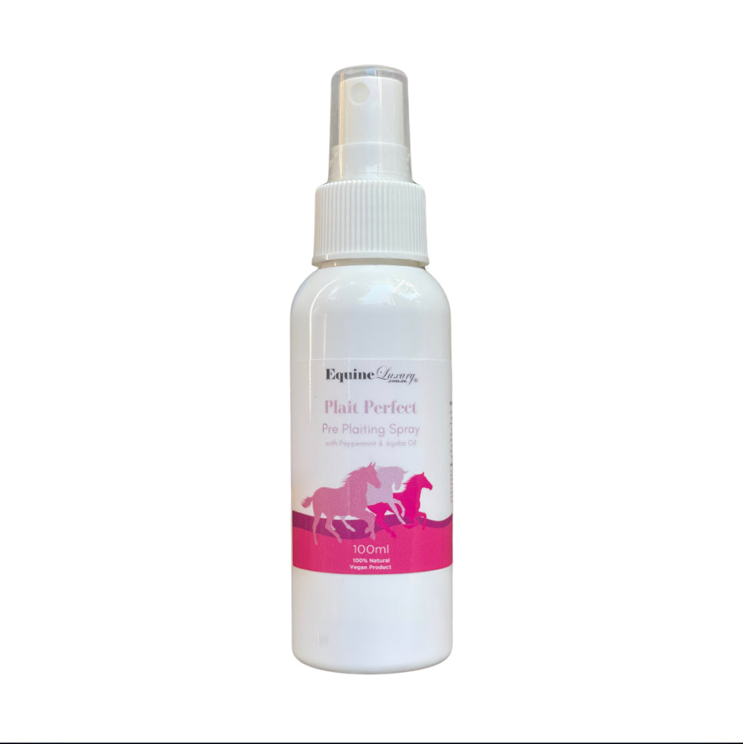 EquineLuxury “Plait Perfect” Pre-Plaiting Spray with Jojoba Oil 100ml