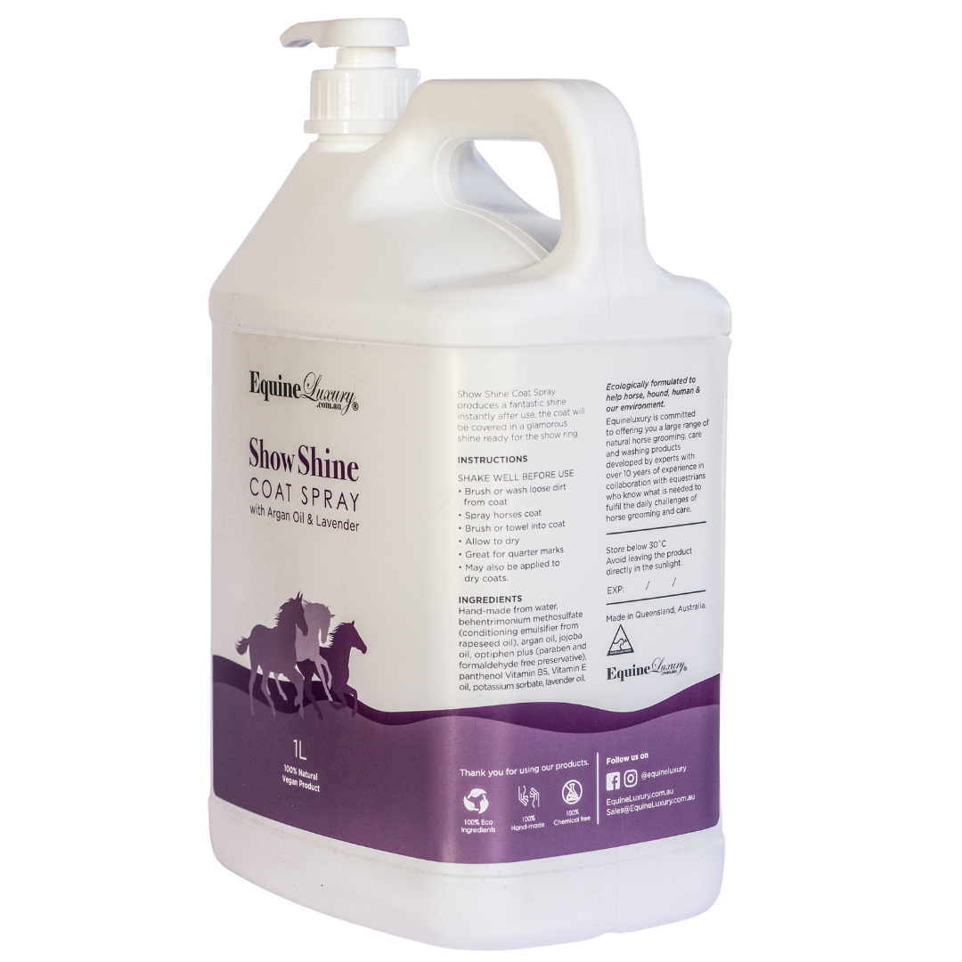 EquineLuxury "Show Shine" Natural Coat Spray
