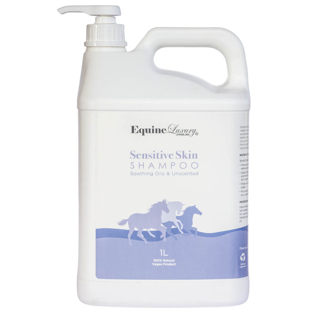 EquineLuxury “Sensitive Skin” 100% Natural Horse Shampoo