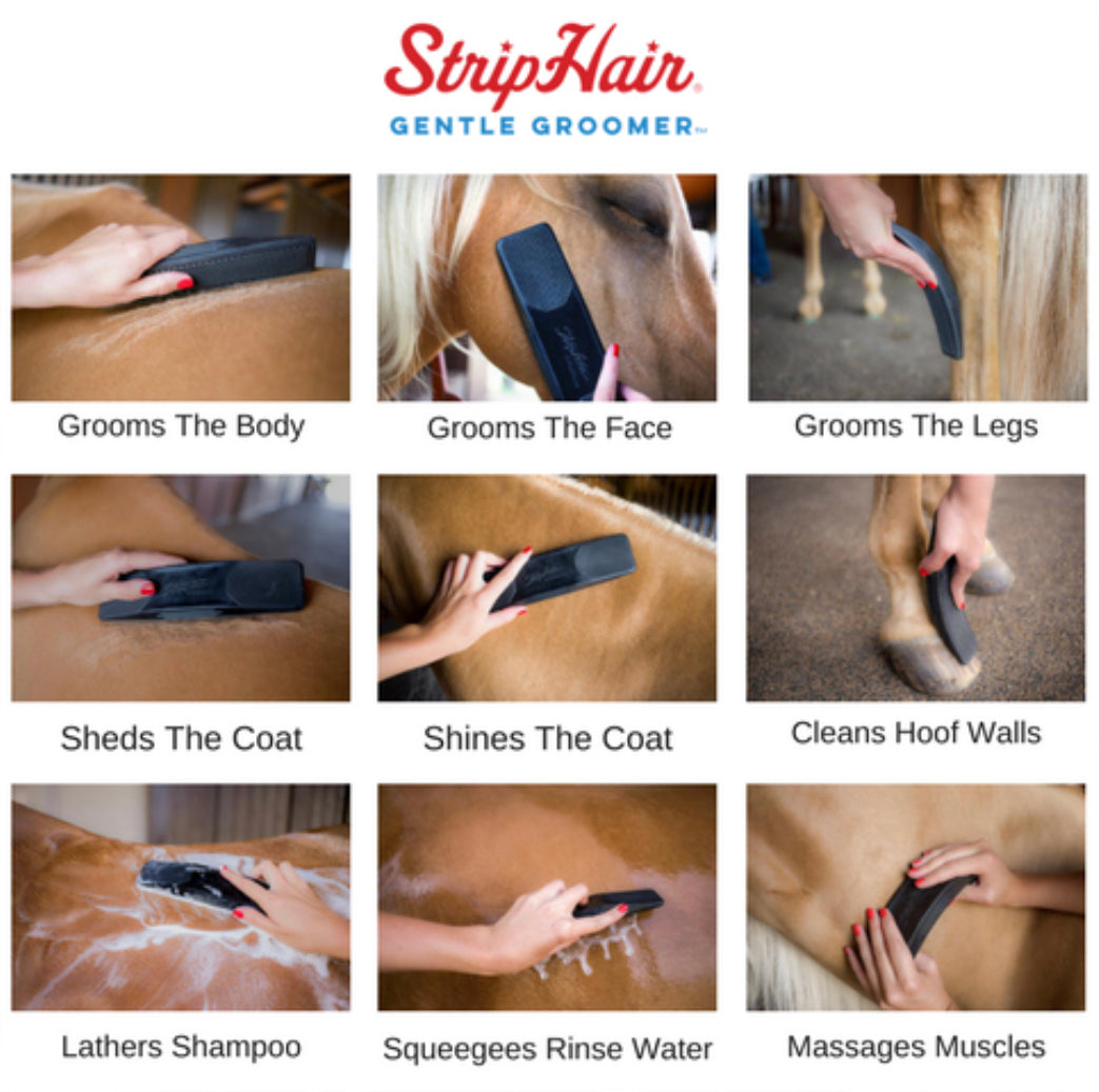 StripHair - Gentle Groomer Original for Horses