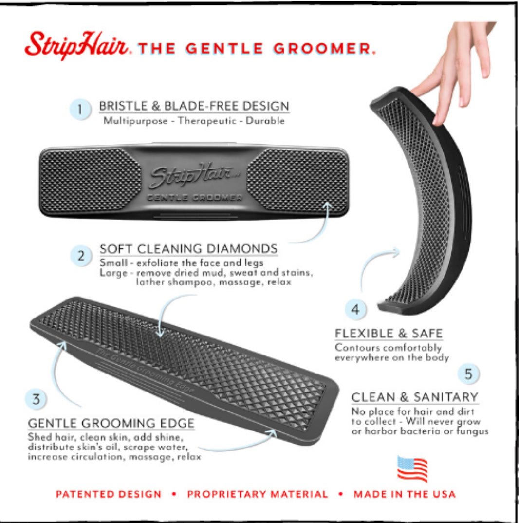 StripHair - Gentle Groomer Original for Horses