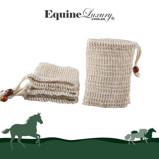 Soap Flax Bag Pouch with Drawstring