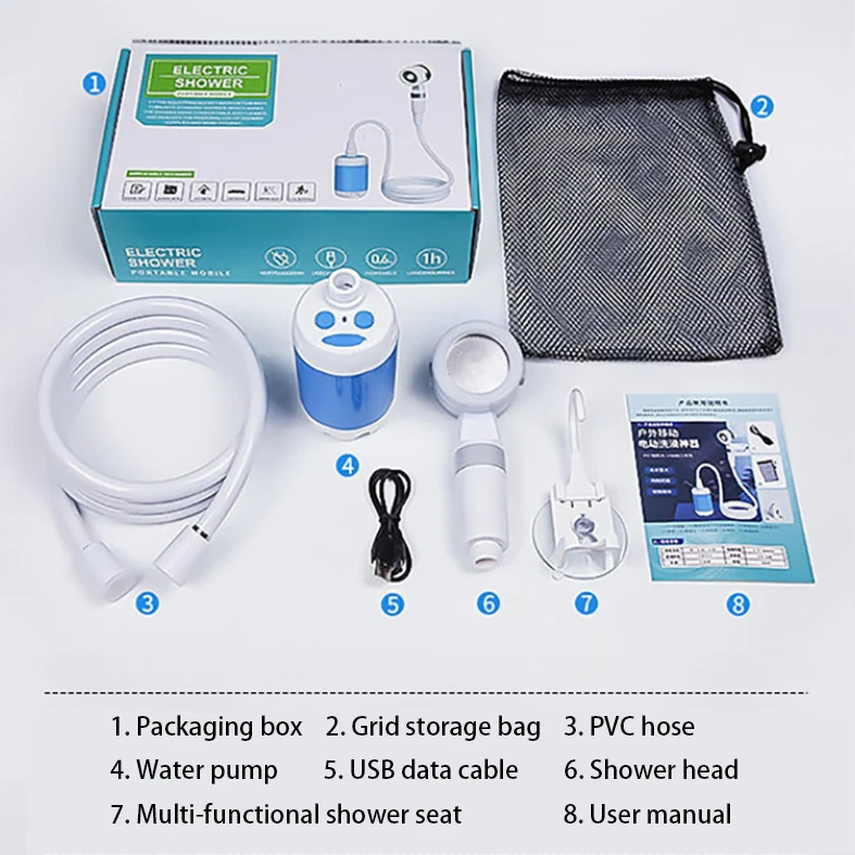 Horse Shower Kit — Portable Wash System for Horse Owners