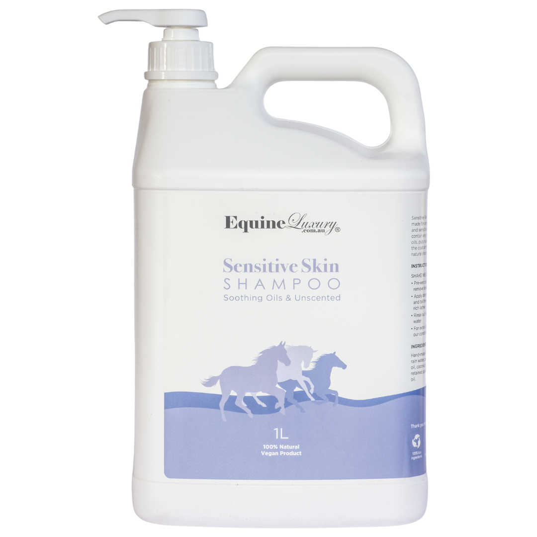 5L EquineLuxury “Sensitive Skin” 100% Natural Horse Shampoo