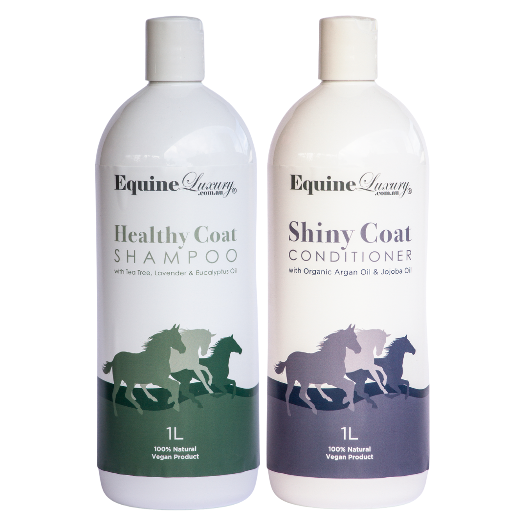 EquineLuxury Healthy Coat Shampoo & Conditioner Value Pack