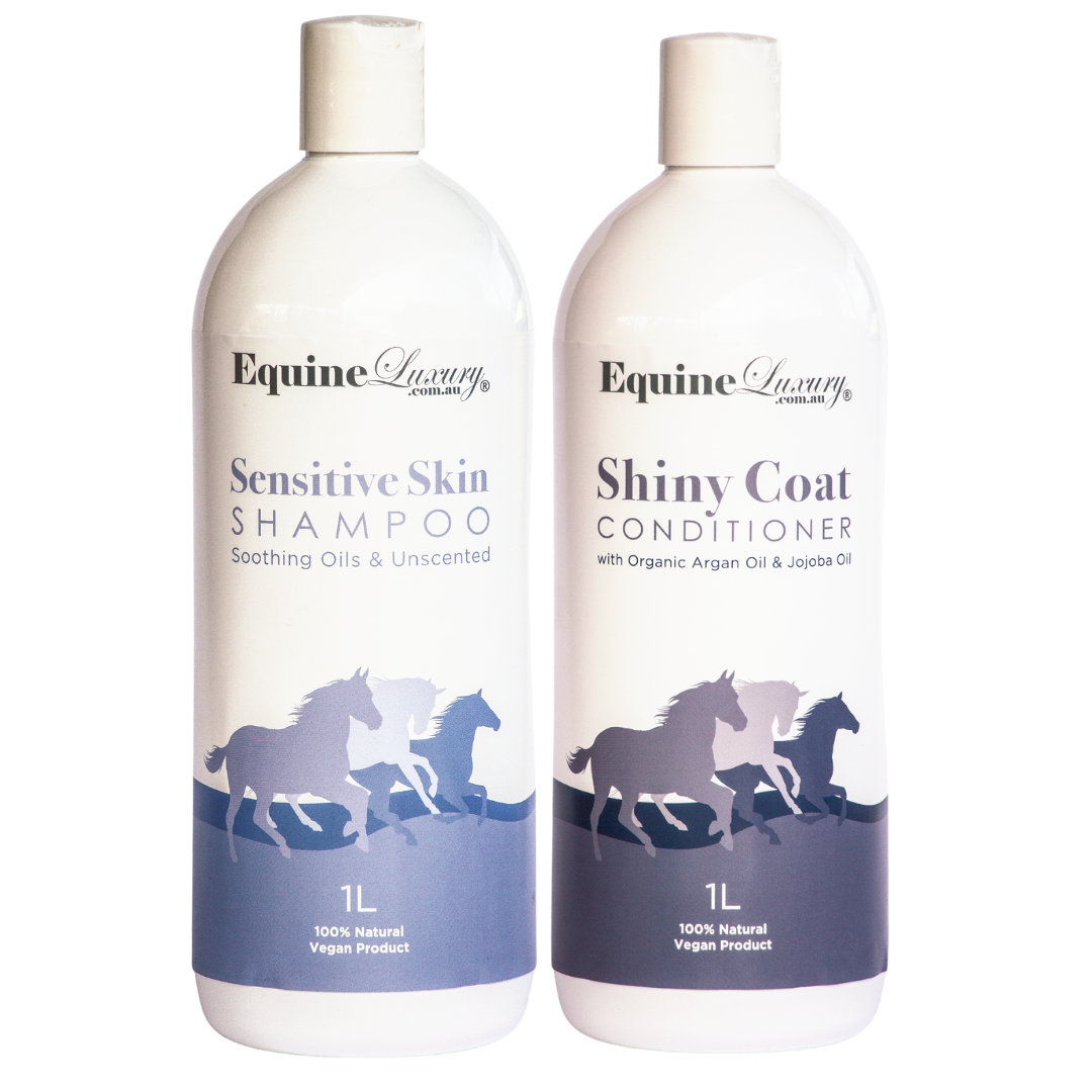 EquineLuxury Healthy Coat Shampoo & Conditioner Value Pack