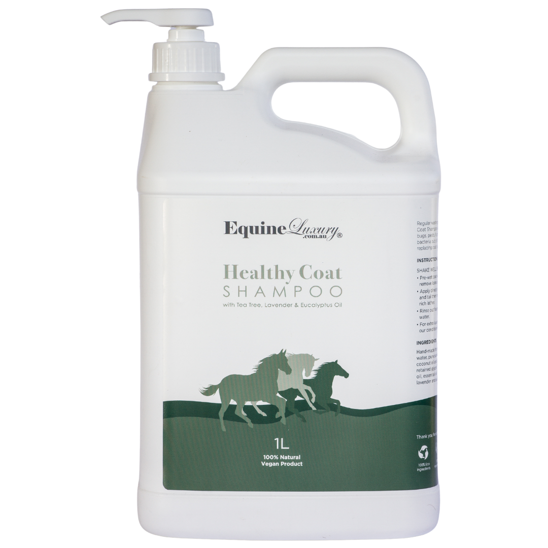 5L EquineLuxury "Healthy Coat" 100% Natural Horse Shampoo