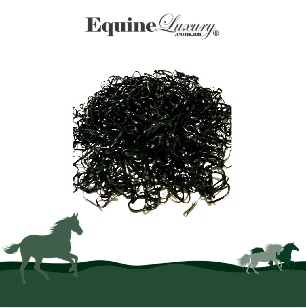 EquineLuxury Horse Hair Rubber Bands