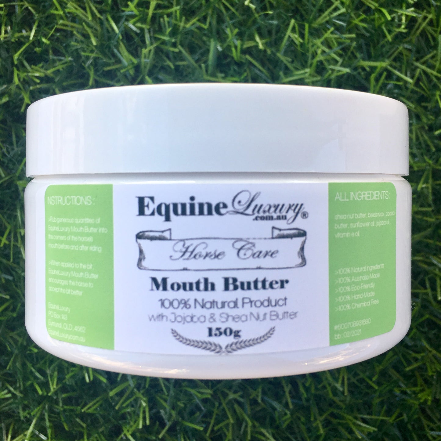 EquineLuxury Mouth Butter with Jojoba & Shea Nut Butter